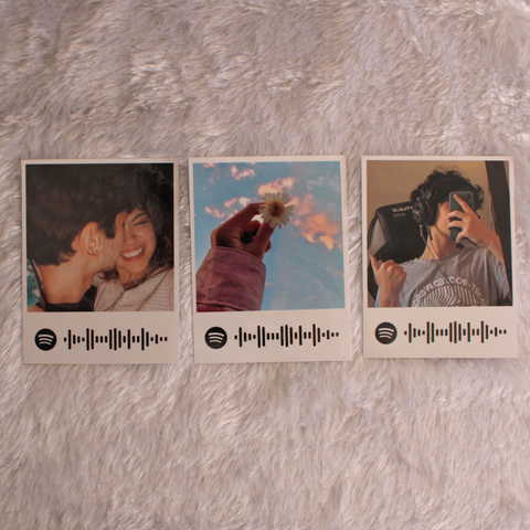 Spotify Polaroids Set Of 3